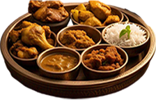 Bengali Chicken Special Thali