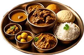 Bengali Mutton Special Thali